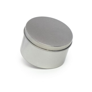 Lata Redonda Prata 7,5x4