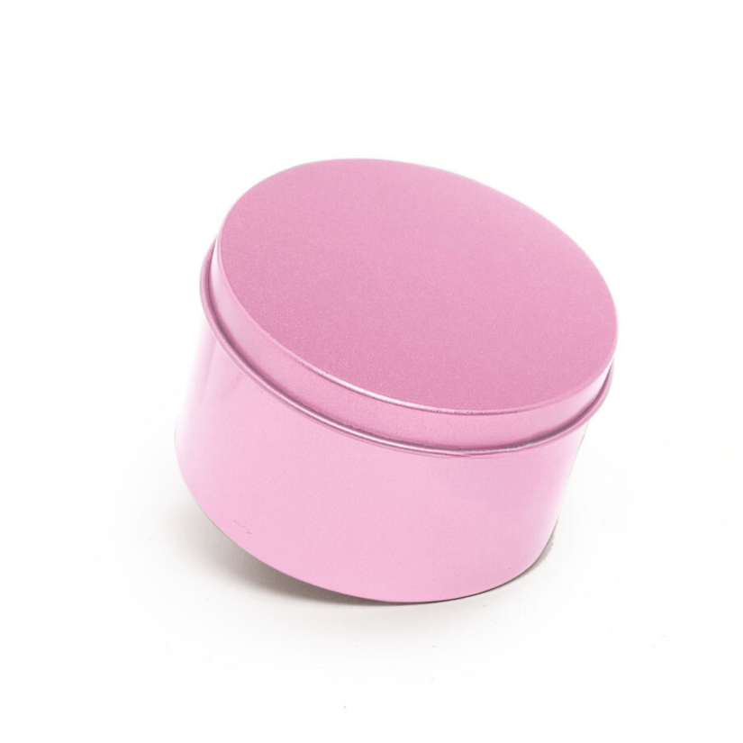 Lata Redonda Rosa 7,5x4