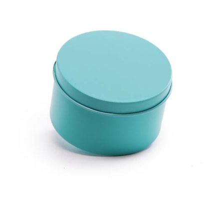 Lata Redonda Tiffany  7,5x4CM