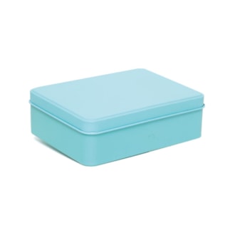 Lata Retangular Tiffany  12x9x4