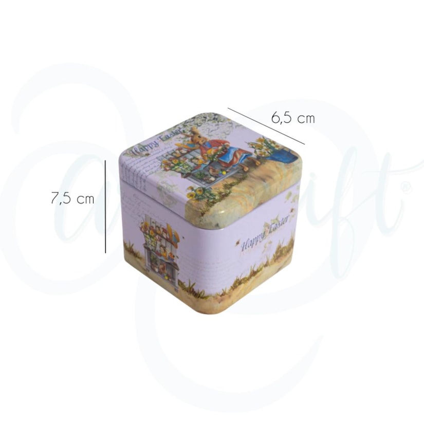 Lata Square Mommy Rabbit - 7,5x7,5x6,5