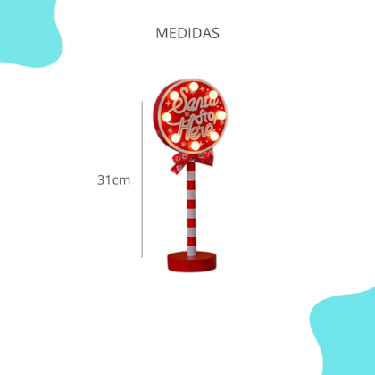 Luminoso Natal  - Sta. Claus