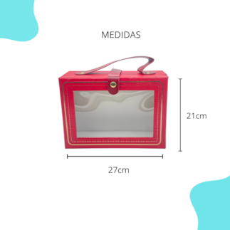 Maleta Harrods Red M