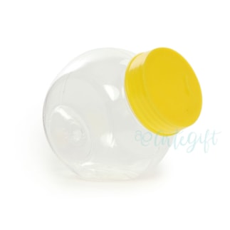 Mini-Baleiro Transparente Tp. Amarela