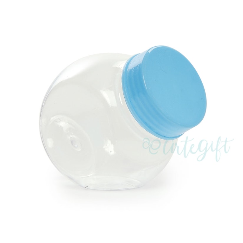 Mini-Baleiro Transparente Tp. Azul