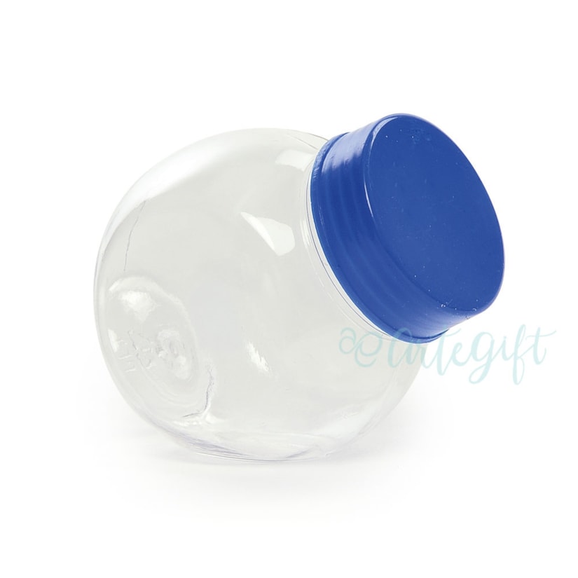 Mini-Baleiro Transparente Tp.Azul Royal