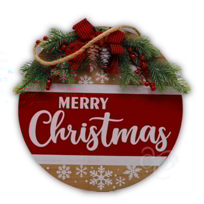 Natal - Guirlanda Azevinho 30CM