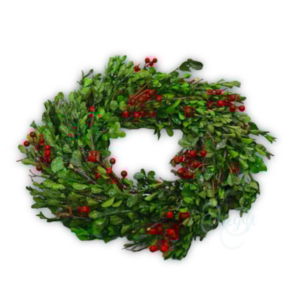 Natal - Guirlanda Azevinho 35CM