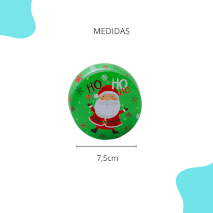 Natal - Lata Candle Mix - 24 unidades