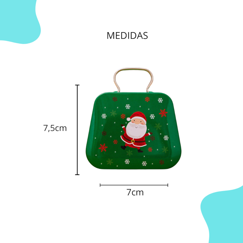 Natal - Mini Bolsa Christmas Collection - 24 Unidades