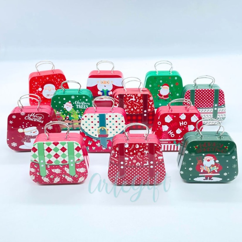 Natal - Mini Bolsa Christmas Collection - 24 Unidades