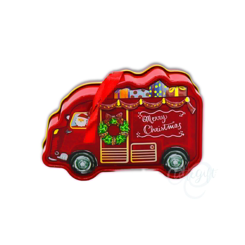 Natal - Pingente Mini Bus Vermelho
