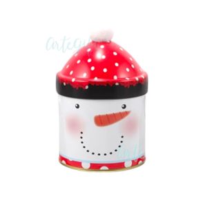 Natal -  Potiche Snow Man - Unidade