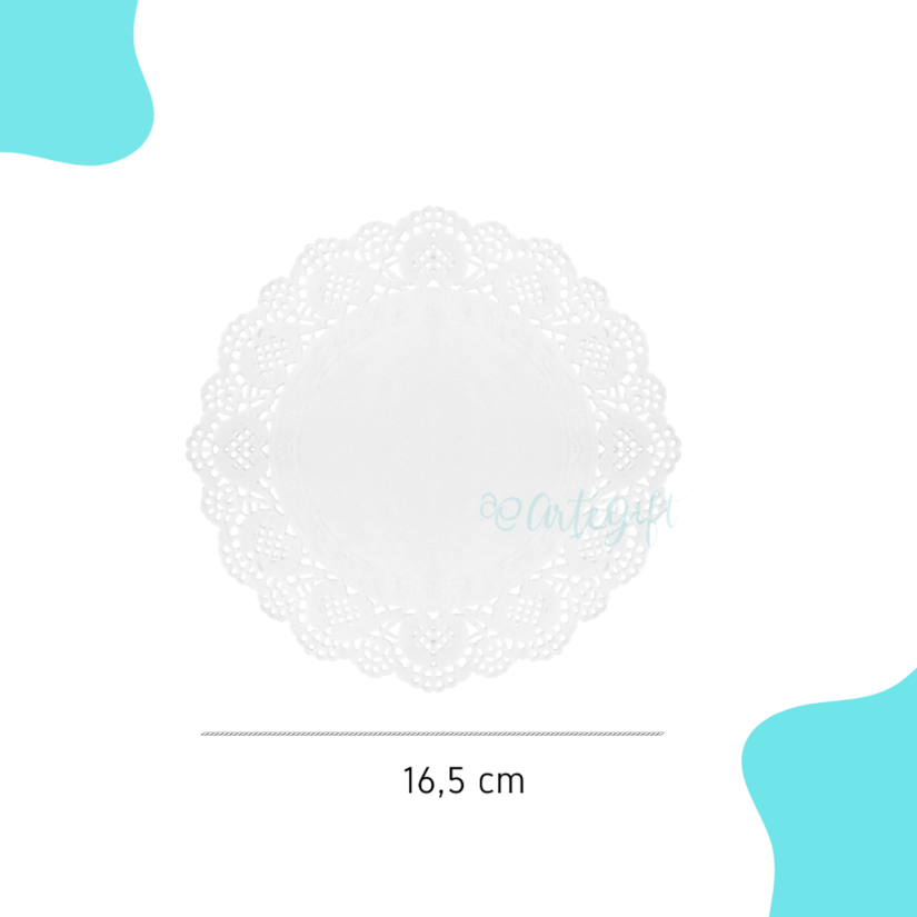 Papel Rendado G 16,5CM