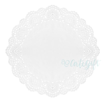 Papel Rendado Redondo GG 19CM