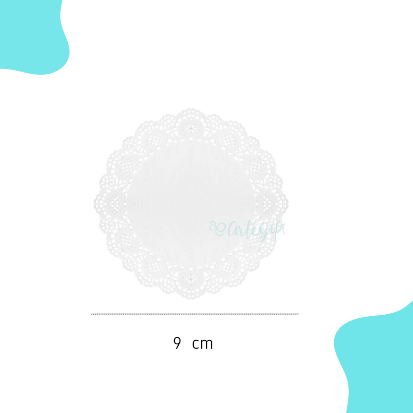 Papel Rendado Redondo P 9CM