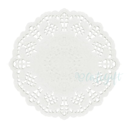 Papel Rendado Redondo P 9CM