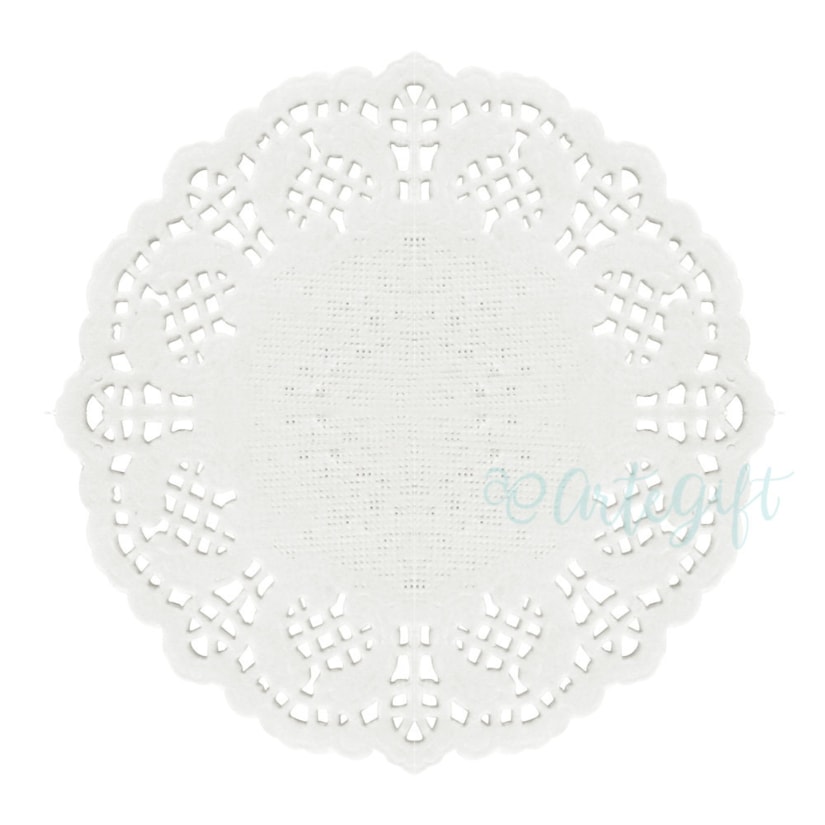 Papel Rendado Redondo P 9CM