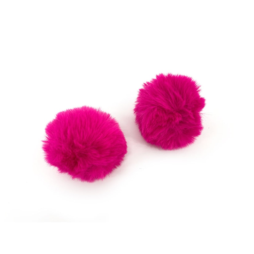 Pompom Pêlo Pink N. 7 Pacote 2 Unidades