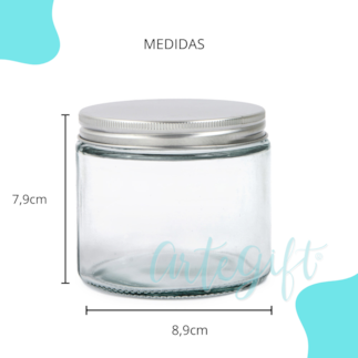 Pote de Vidro Classic 280ML