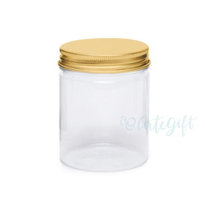 Pote PET 150ML Tampa Ouro