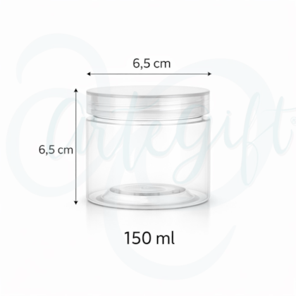 Pote PET Cristal 150ML
