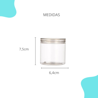 Pote PET Cristal 190ML
