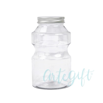 Pote Yakult 500ML Tampa Prata