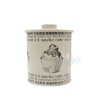 Potiche Metal Cupcake - M
