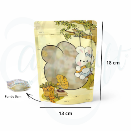 Saco Pouch Coelho c/ Visor