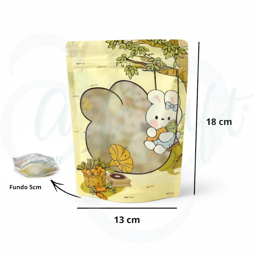 Saco Pouch Coelho c/ Visor