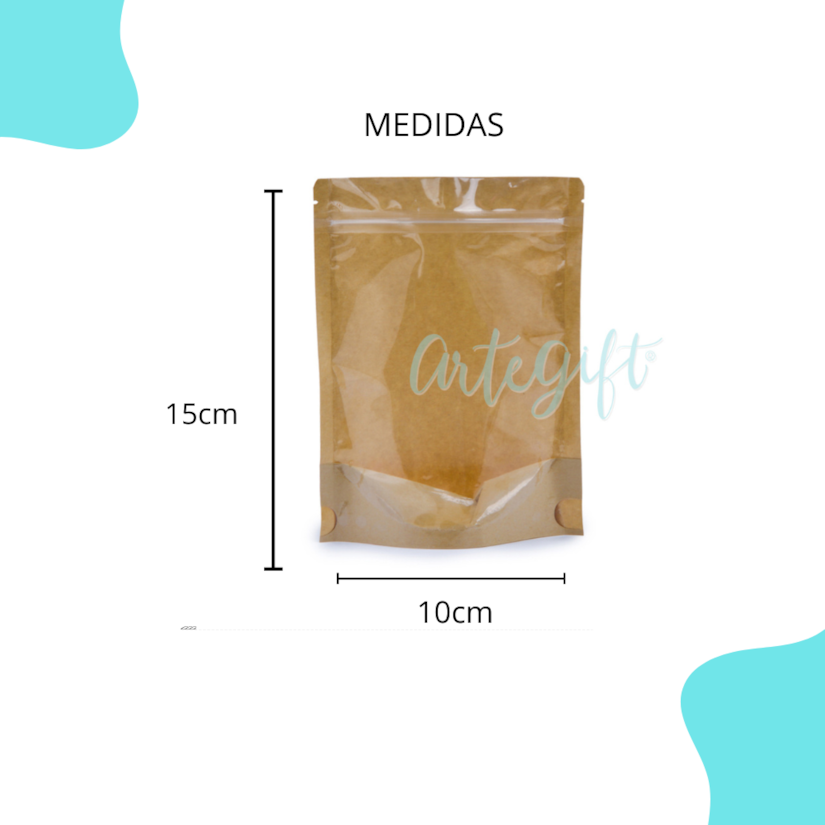 Saco Pouch Craft c/ Visor 10x15CM