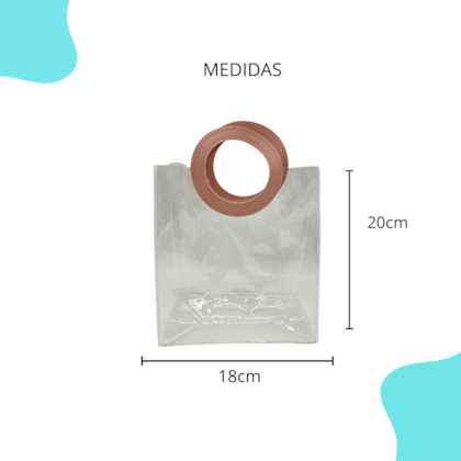 Sacola Alça Redonda - Rosa