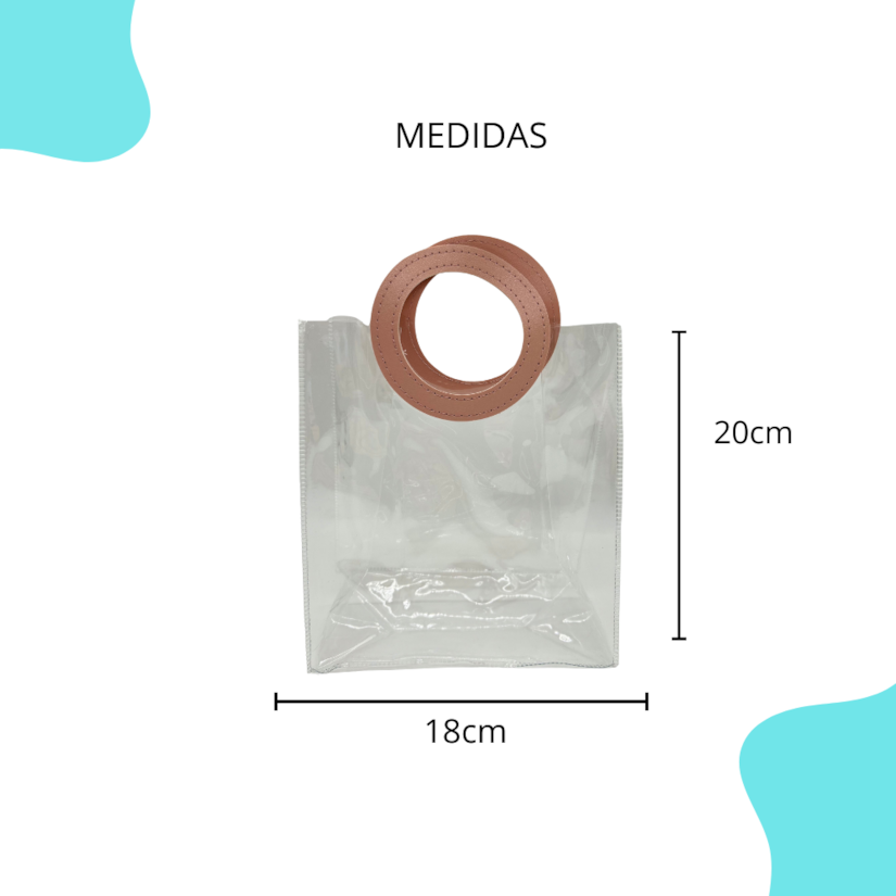 Sacola Alça Redonda - Rosa