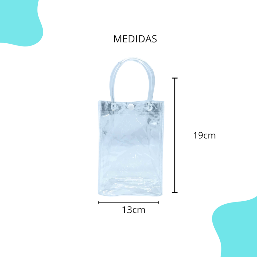 Sacola Cristal Vert 13*19