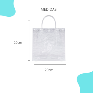 Sacola Cristal Vert 20*20