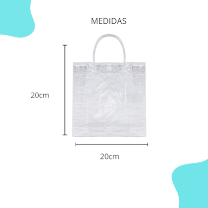 Sacola Cristal Vert 20*20