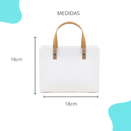 Sacola Fosca Square 18*18