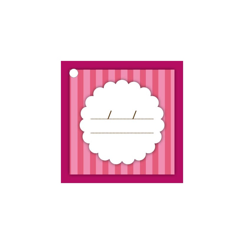 TAG - Listras Pink
