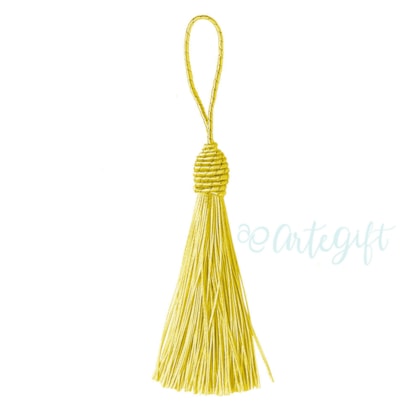 Tassel Amarelo 9CM