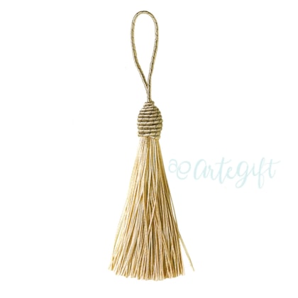 Tassel Dourado 9CM