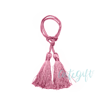Tassel Duas Pontas Rosa