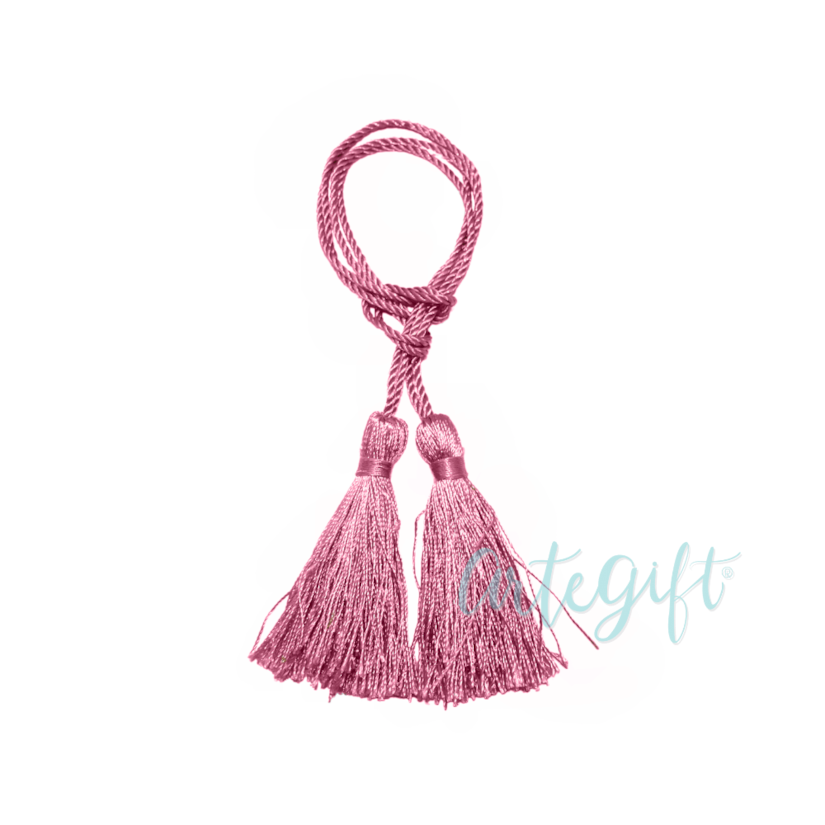 Tassel Duas Pontas Rosa