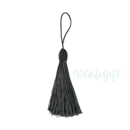 Tassel Preto 9CM