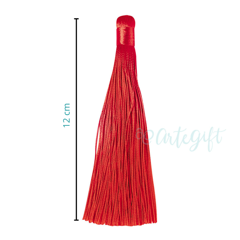 Tassel Vermelho 12CM