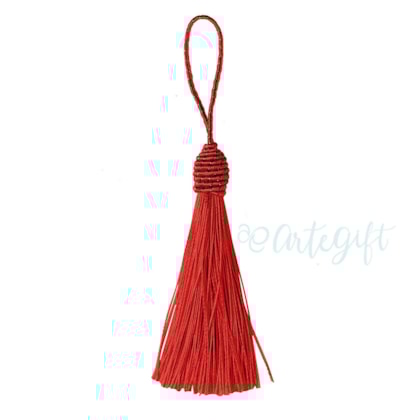 Tassel Vermelho 9CM