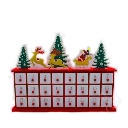 Trenó - Calendário do Advento