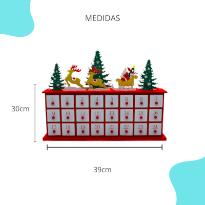 Trenó - Calendário do Advento