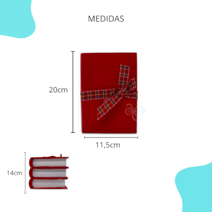 Trio de Livros Natal - Decorativo