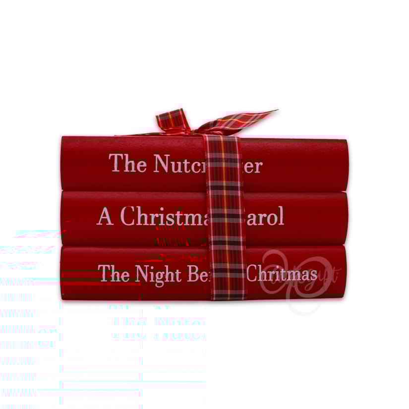 Trio de Livros Natal - Decorativo